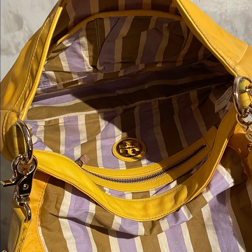 Tory Burch Vibrant Yellow Crossbody Bag - Picture 4 of 8